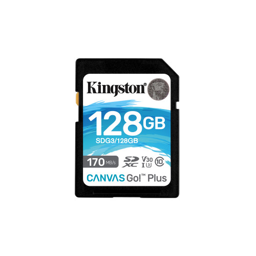 Kingston Technology Kingston Technology Canvas Go! Plus 128 GB SD UHS-I Klass 10