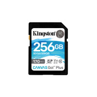 Miniatyr av produktbild för Kingston Technology Canvas Go! Plus 256 GB SD UHS-I Klass 10