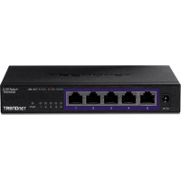 Produktbild för Trendnet TEG-S350 nätverksswitchar Ohanterad Gigabit Ethernet (10/100/1000) Svart