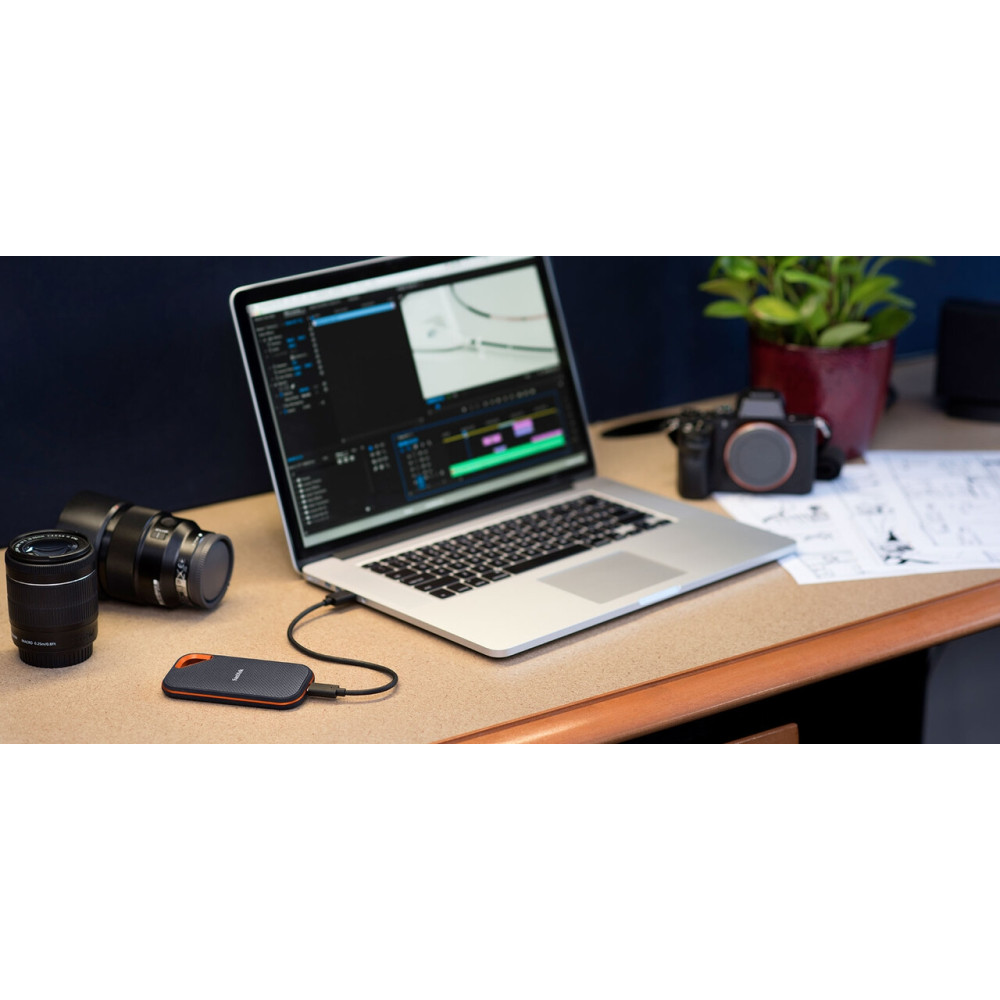 Produktbild för SanDisk Extreme PRO Portable 2 TB Svart