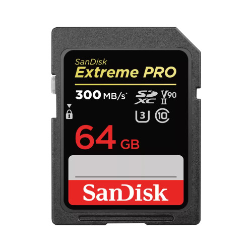 SANDISK SanDisk Extreme PRO 64 GB SDXC UHS-II Klass 10