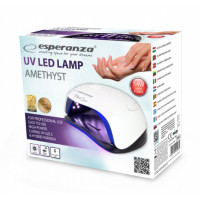 Miniatyr av produktbild för Esperanza EBN005 nagellacksfönar 54 W UV + LED