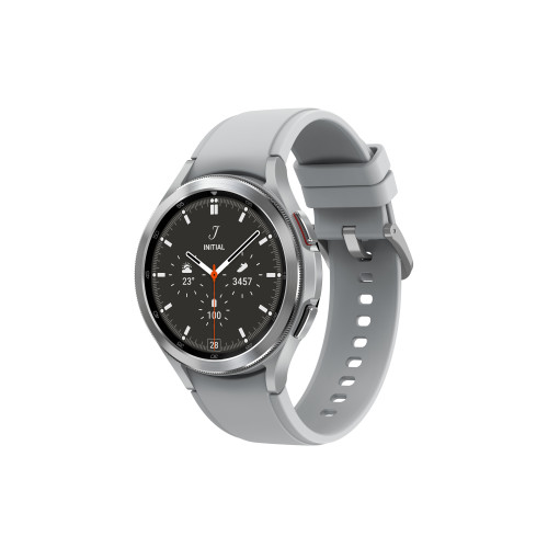 SAMSUNG Samsung Galaxy Watch4 Classic 3,56 cm (1.4") OLED 46 mm Digital 450 x 450 pixlar Pekskärm Silver Wi-Fi GPS