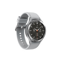 Produktbild för Samsung Galaxy Watch4 Classic 3,56 cm (1.4") OLED 46 mm Digital 450 x 450 pixlar Pekskärm Silver Wi-Fi GPS