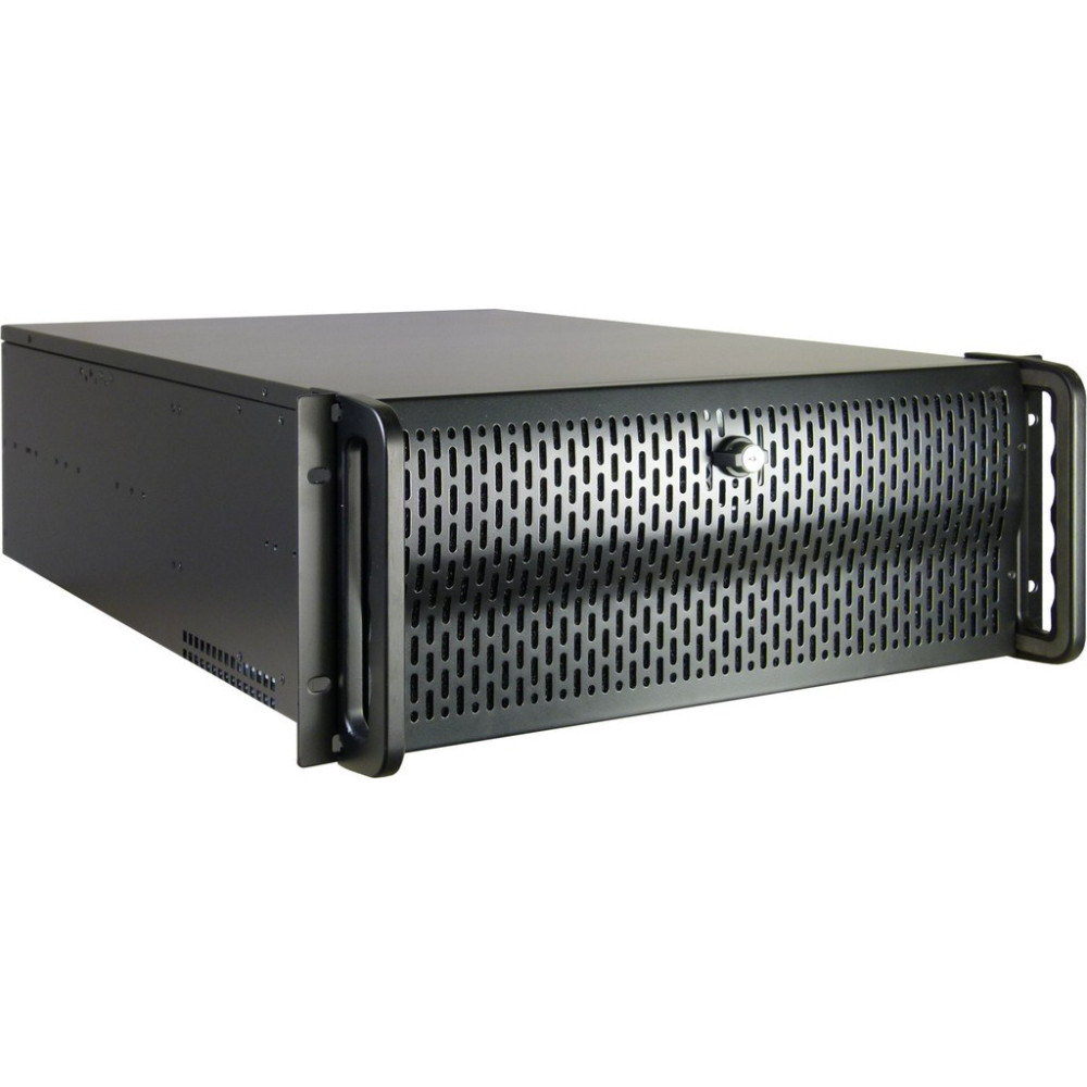 Produktbild för Inter-Tech IPC 4U-4129L Ställning Metallisk, Silver
