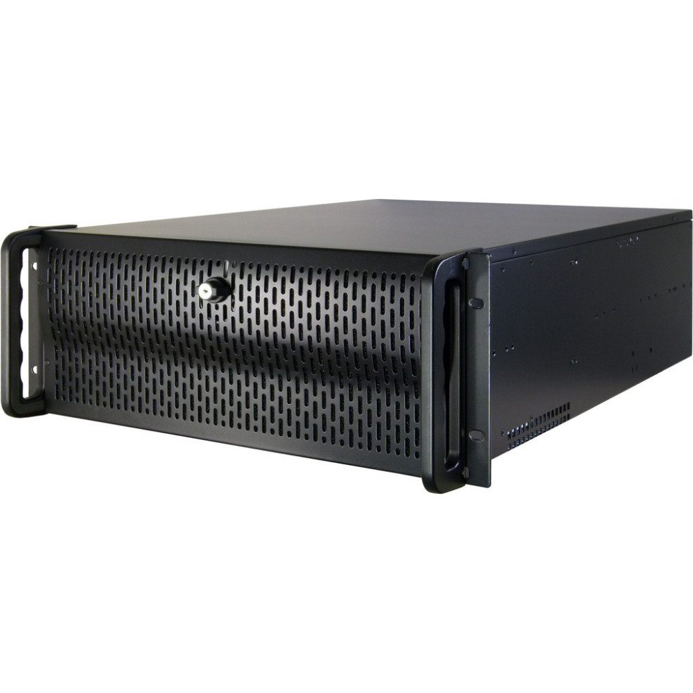 Produktbild för Inter-Tech IPC 4U-4129L Ställning Metallisk, Silver