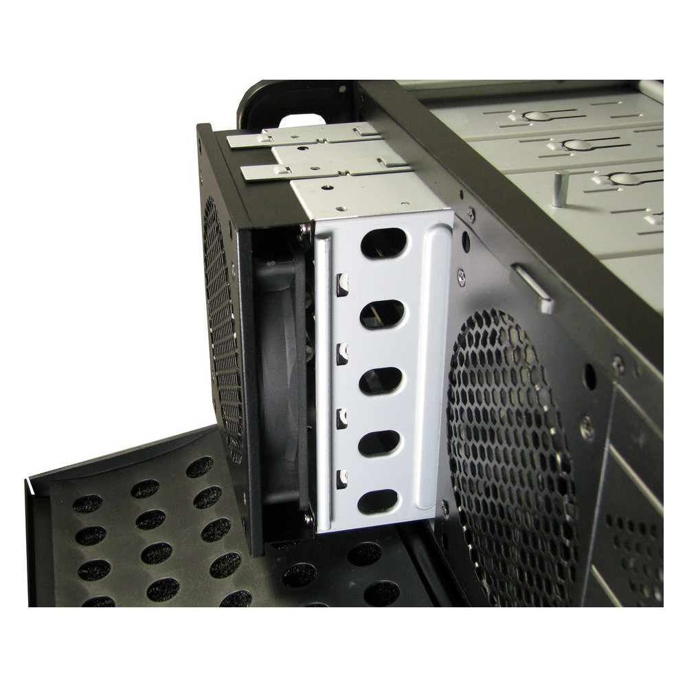 Produktbild för Inter-Tech IPC 4U-4129L Ställning Metallisk, Silver