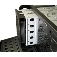 Produktbild för Inter-Tech IPC 4U-4129L Ställning Metallisk, Silver