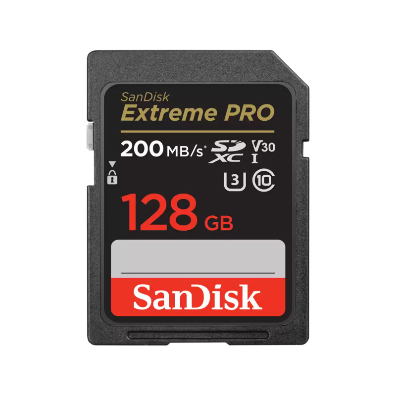 Produktbild för SanDisk Extreme PRO 128 GB SDXC UHS-I Klass 10