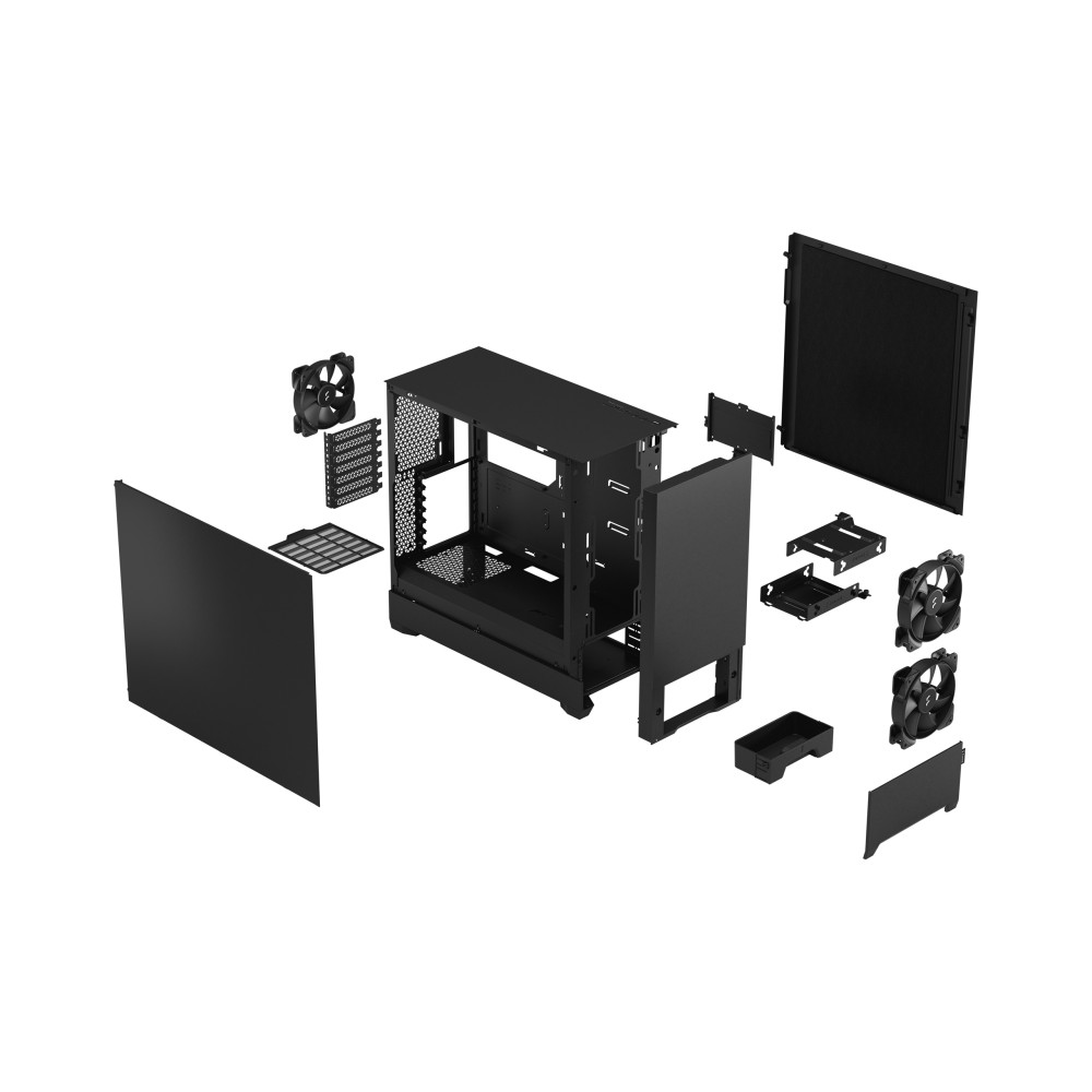 Produktbild för Fractal Design Pop Silent Tower Svart
