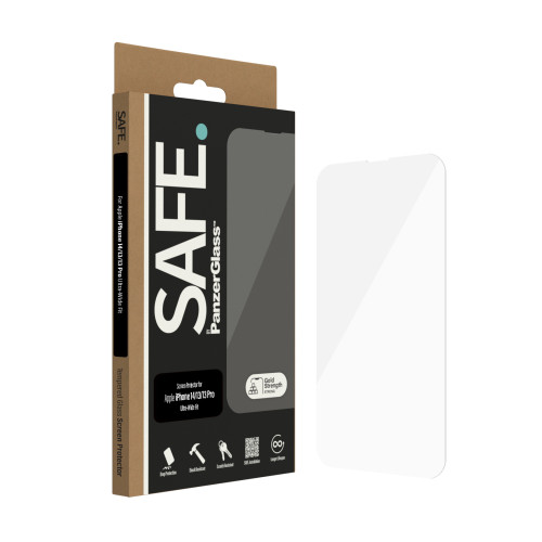 PanzerGlass PanzerGlass SAFE IPHONE 2022 6.1/13/13 PRO CASE FRIENDLY Genomskinligt skärmskydd Apple 1 styck