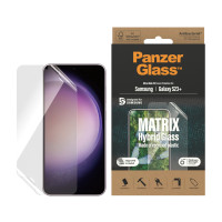 Produktbild för PanzerGlass Matrix Hybrid Glass - skärmskydd för mobiltelefon - ultrabred passning med AlignerKit