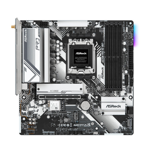 ASRock Asrock A620M Pro RS WiFi AMD A620 AM5-sockel micro ATX