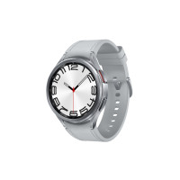 Miniatyr av produktbild för Samsung Galaxy Watch6 Classic Watch6 Classic 3,81 cm (1.5") OLED 47 mm Digital 480 x 480 pixlar Pekskärm Silver Wi-Fi GPS