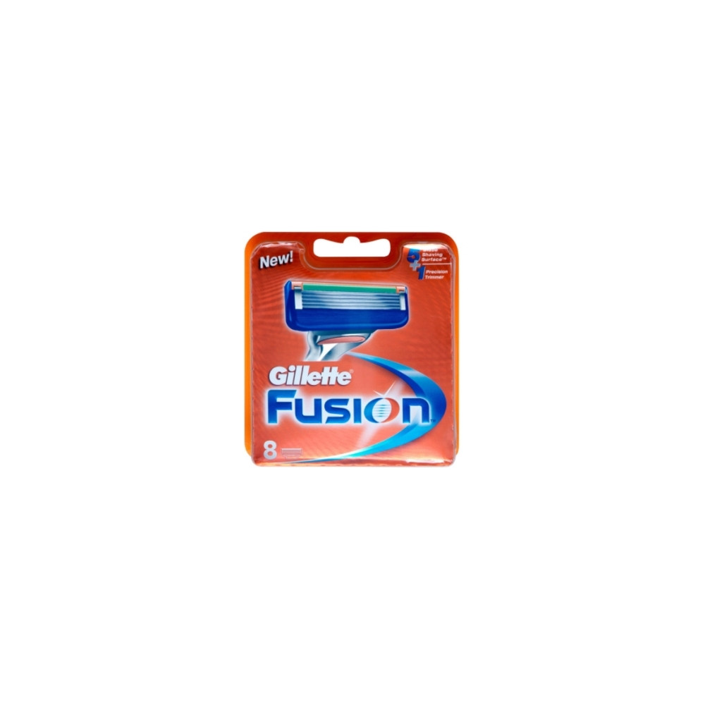 Produktbild för Gillette Fusion påfyllnadsrakblad (paket om 8)