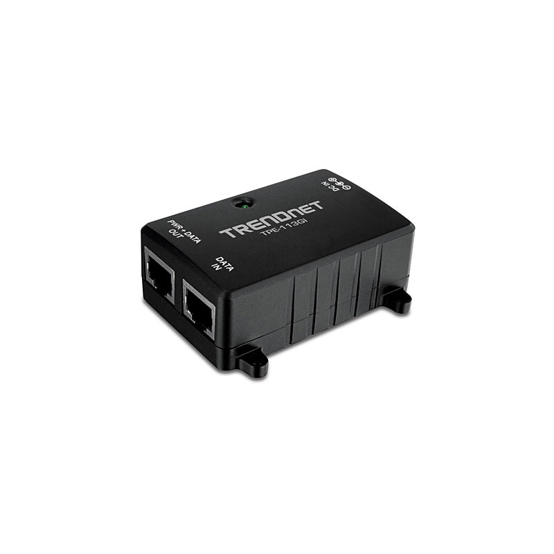 Produktbild för Trendnet TPE-113GI PoE-adapters Gigabit Ethernet 48 V