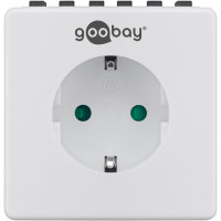 Produktbild för Goobay 93256 elektriska tidtagarur Vit Daglig timer/veckotimer