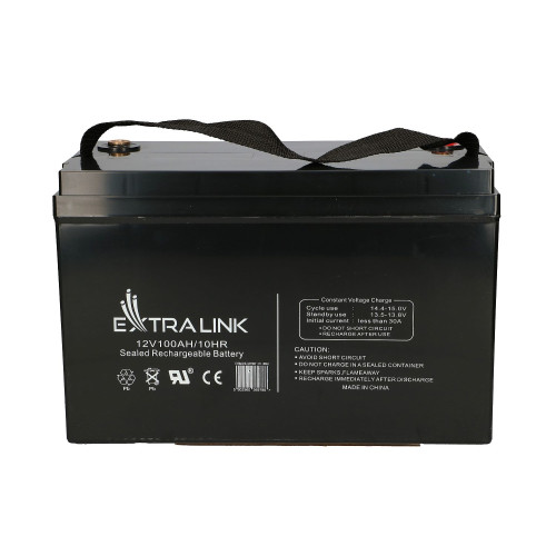 EXTRALINK Extralink AKUMULATOR BATTERY ACCUMULATOR AGM 12V 100AH - Batterie Slutna blybatterier (VRLA)