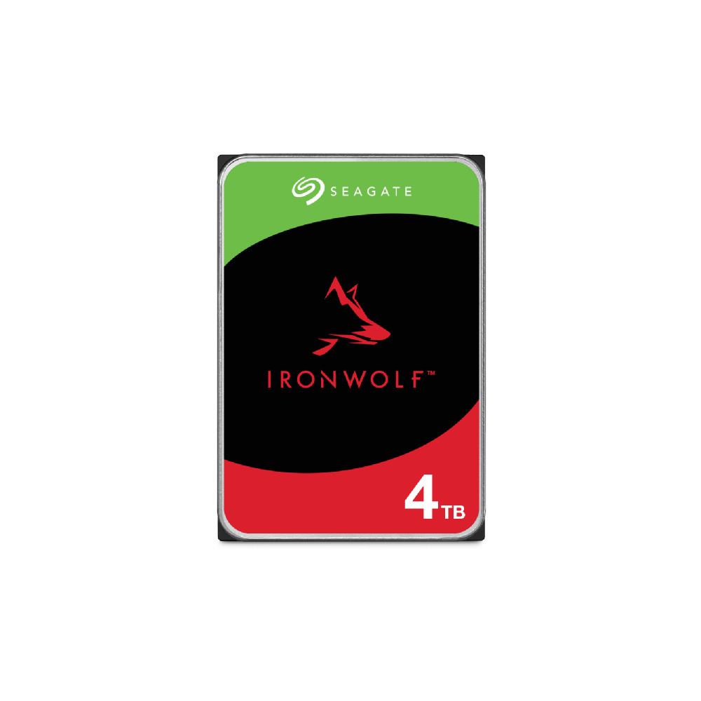 Produktbild för Seagate IronWolf ST4000VN006 interna hårddiskar 3.5" 4 TB Serial ATA III