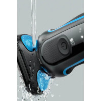 Produktbild för Braun 51-B1000s Folierakapparat Trimmer Svart, Blå