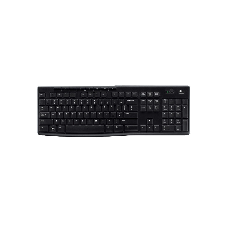 Produktbild för Logitech Wireless Keyboard K270 tangentbord RF Trådlös QWERTY Nordic