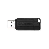 Miniatyr av produktbild för Verbatim PinStripe 128GB USB-sticka USB Type-A 2.0 Svart