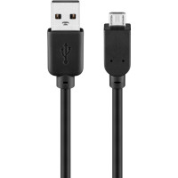 Produktbild för goobay - USB-kabel - mikro-USB typ B till USB - 3 m