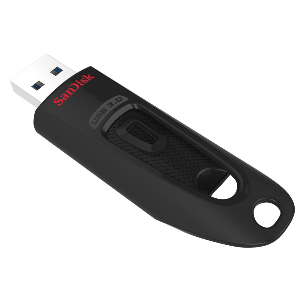 Produktbild för SanDisk Ultra USB-sticka 128 GB USB Type-A 3.0 Svart