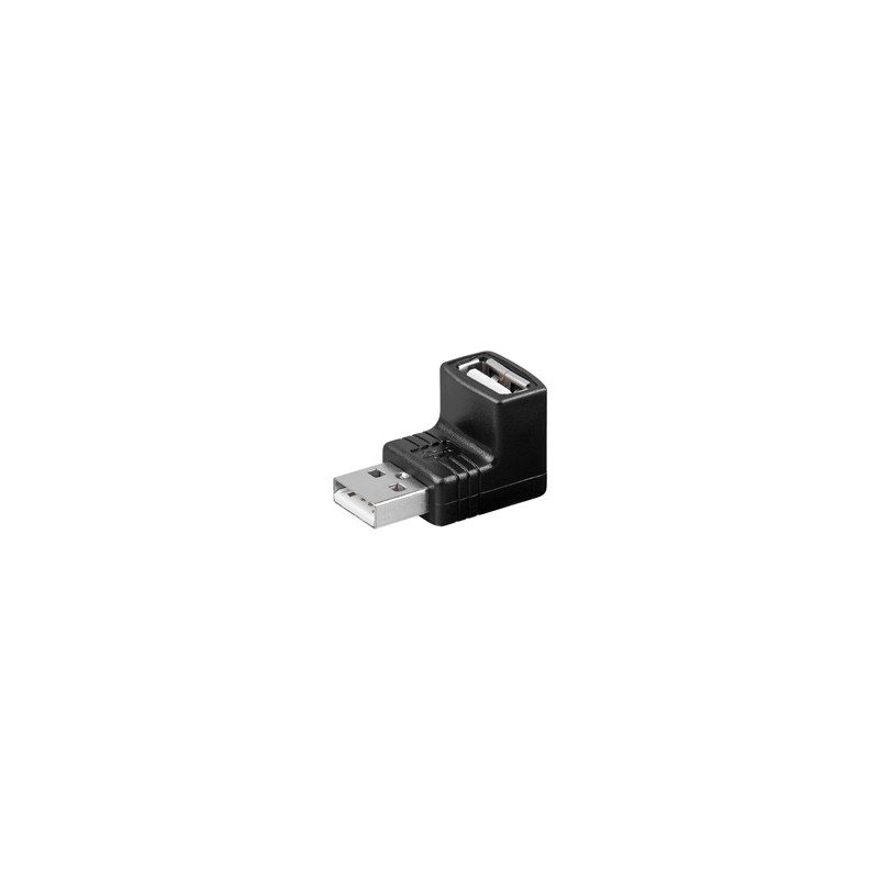 Produktbild för Goobay USB A M/FM USB B FM Svart
