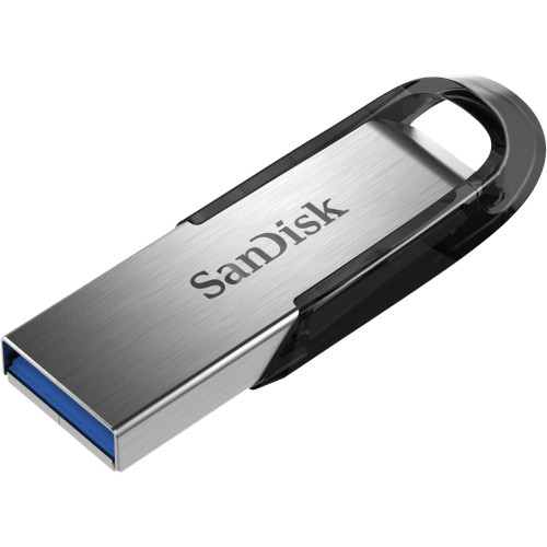 SANDISK SanDisk ULTRA FLAIR USB-sticka 128 GB USB Type-A 3.2 Gen 1 (3.1 Gen 1) Svart, Silver