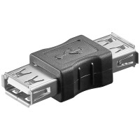 Miniatyr av produktbild för Goobay 50293 kabelomvandlare (hane/hona) USB 2.0 Svart