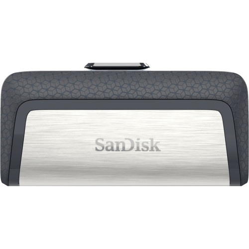 SANDISK SanDisk Ultra Dual Drive USB Type-C USB-sticka 128 GB USB Type-A / USB Type-C 3.2 Gen 1 (3.1 Gen 1) Svart, Silver