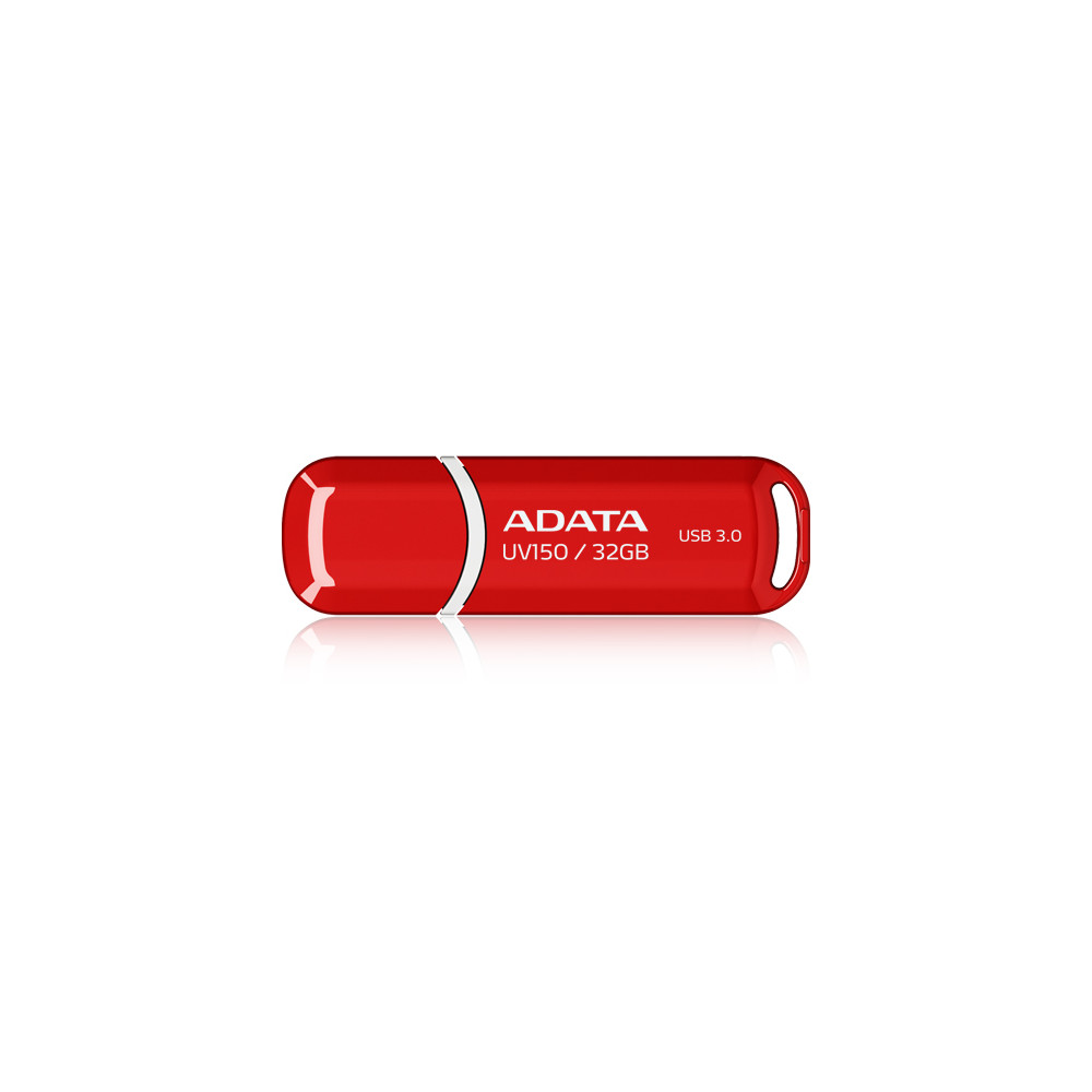 Produktbild för ADATA 32GB DashDrive UV150 USB-sticka USB Type-A 3.2 Gen 1 (3.1 Gen 1) Röd