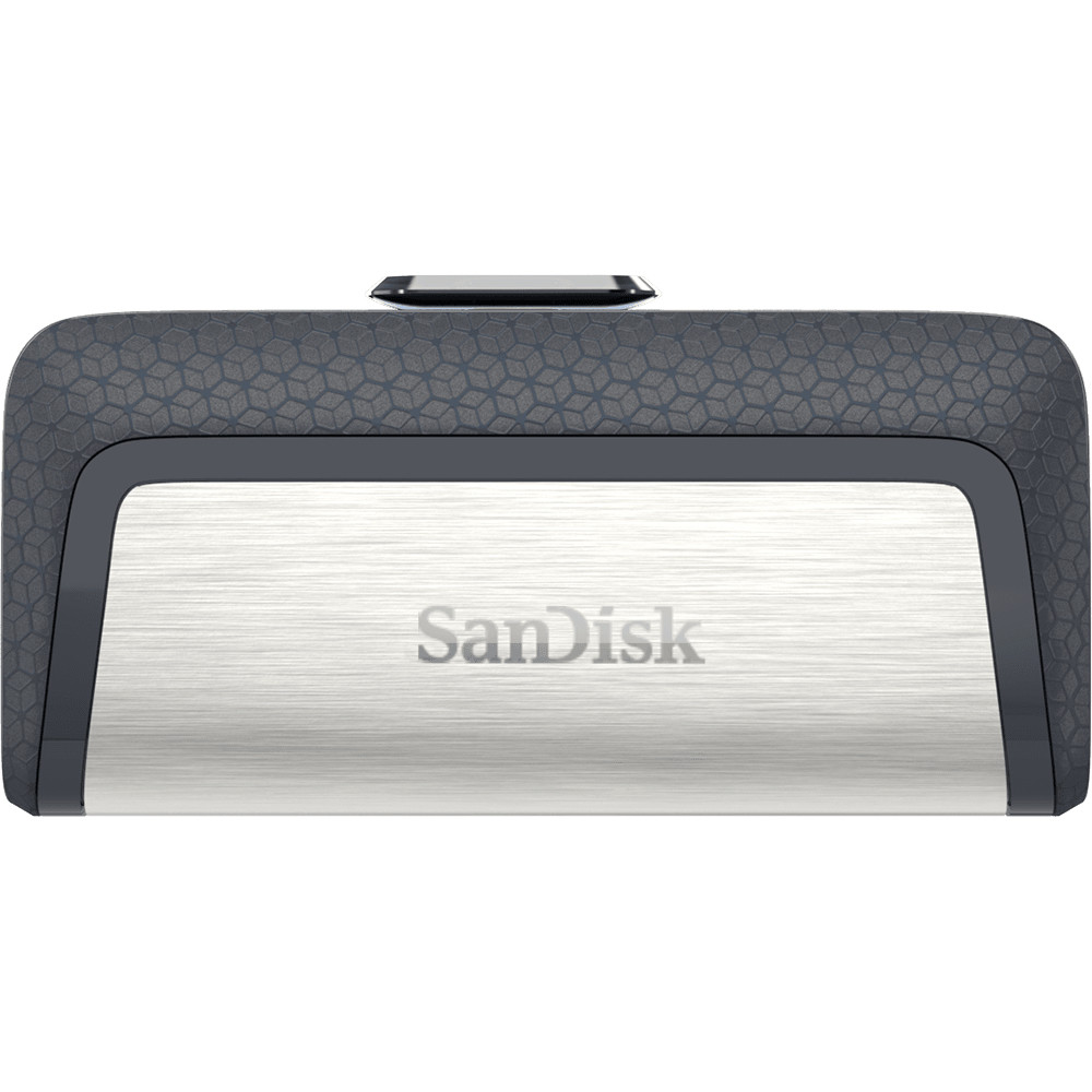 Produktbild för SanDisk Ultra Dual Drive USB Type-C USB-sticka 64 GB USB Type-A / USB Type-C 3.2 Gen 1 (3.1 Gen 1) Svart, Silver