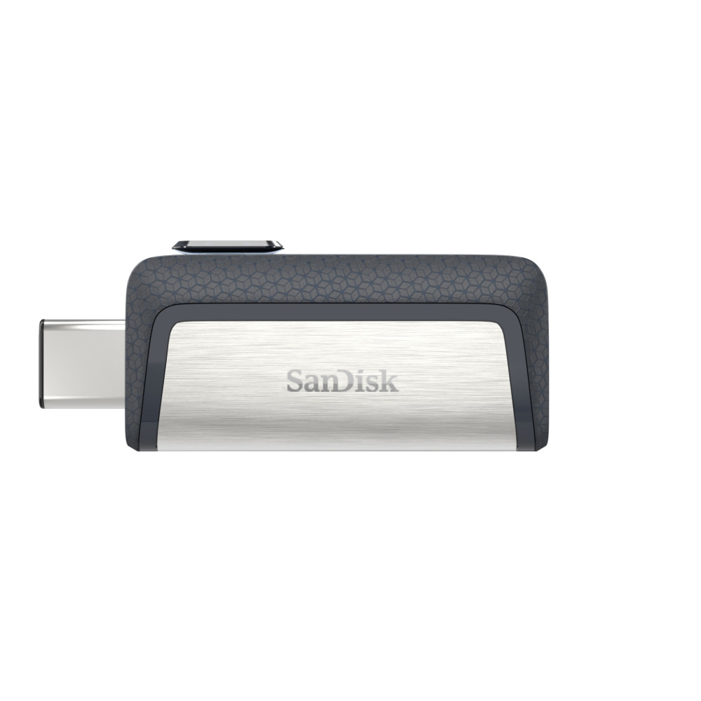 Produktbild för SanDisk Ultra Dual Drive USB Type-C USB-sticka 64 GB USB Type-A / USB Type-C 3.2 Gen 1 (3.1 Gen 1) Svart, Silver