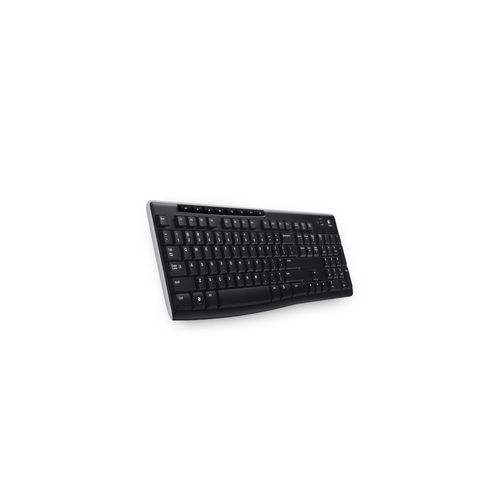 Produktbild för Logitech Wireless Keyboard K270 tangentbord RF Trådlös QWERTY Engelsk Svart