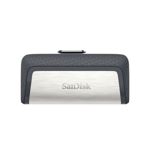 SANDISK SanDisk Drive USB Ganda Ultra Tipe-C 256 GB USB-sticka USB Type-A / USB Type-C 3.2 Gen 1 (3.1 Gen 1) Grå, Silver