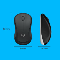 Produktbild för Logitech Advanced MK540 tangentbord Mus inkluderad USB QWERTY Holländsk Svart, Vit