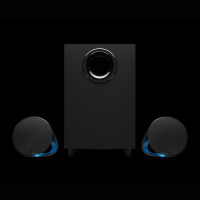 Produktbild för Logitech G G560 LIGHTSYNC PC Gaming Speakers mikrofonset 120 W PC / bärbar dator Svart 2.1 kanaler 30 W Bluetooth