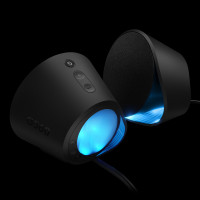 Produktbild för Logitech G G560 LIGHTSYNC PC Gaming Speakers mikrofonset 120 W PC / bärbar dator Svart 2.1 kanaler 30 W Bluetooth