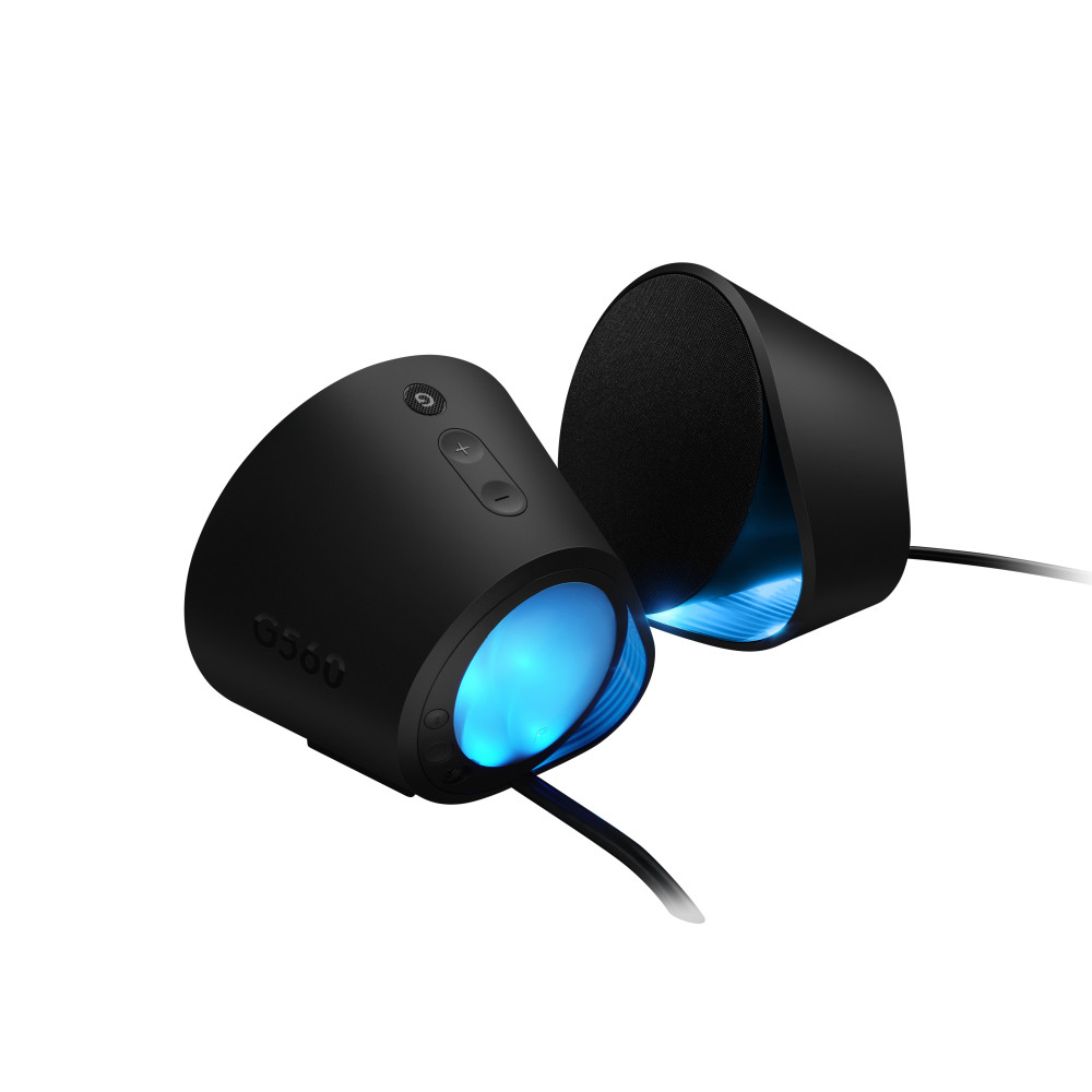 Produktbild för Logitech G G560 LIGHTSYNC PC Gaming Speakers mikrofonset 120 W PC / bärbar dator Svart 2.1 kanaler 30 W Bluetooth