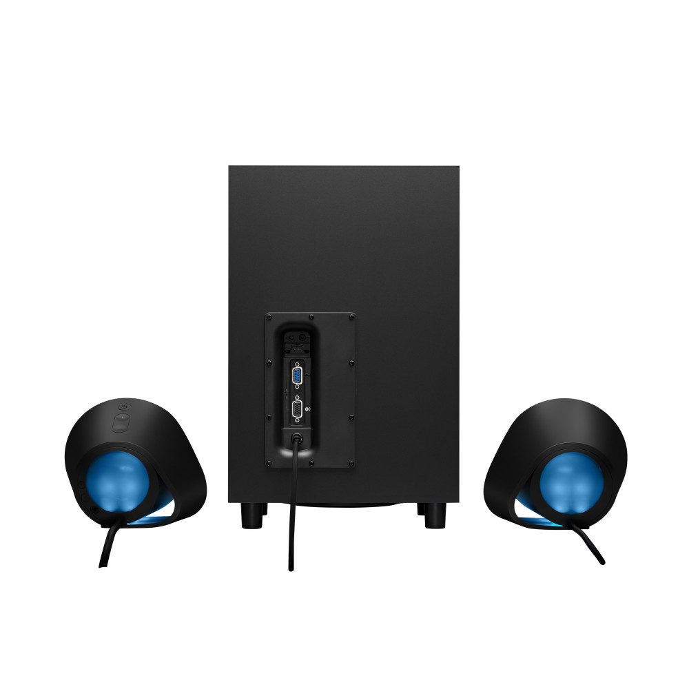 Produktbild för Logitech G G560 LIGHTSYNC PC Gaming Speakers mikrofonset 120 W PC / bärbar dator Svart 2.1 kanaler 30 W Bluetooth