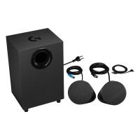 Produktbild för Logitech G G560 LIGHTSYNC PC Gaming Speakers mikrofonset 120 W PC / bärbar dator Svart 2.1 kanaler 30 W Bluetooth