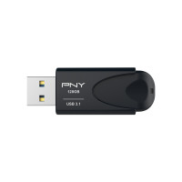 Produktbild för PNY Attache 4 USB-sticka 128 GB USB Type-A 3.2 Gen 1 (3.1 Gen 1) Svart