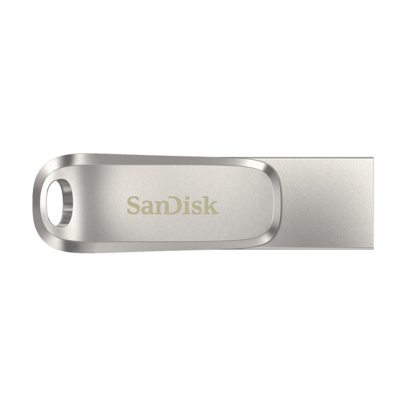 Produktbild för SanDisk Ultra Dual Drive Luxe USB-sticka 1 TB USB Type-A / USB Type-C 3.2 Gen 1 (3.1 Gen 1) Rostfritt stål