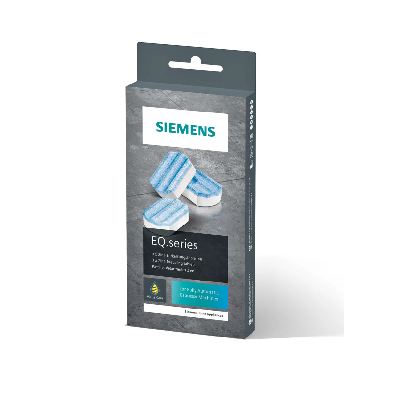 Produktbild för Siemens TZ80002A delar och tillbehör till kaffemaskin Rengöringstablett