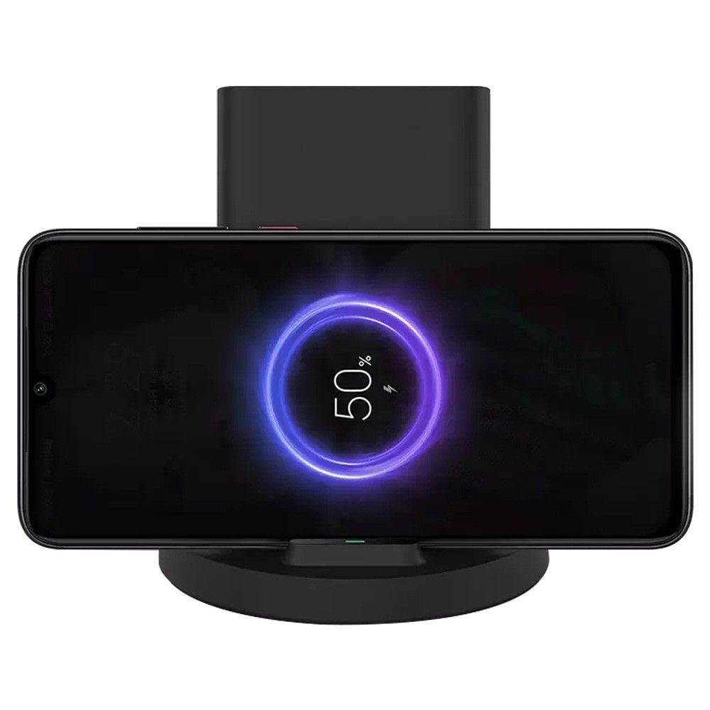 Produktbild för Xiaomi Mi 20W Wireless Mobiltelefon Svart AC Trådlös laddning inomhus