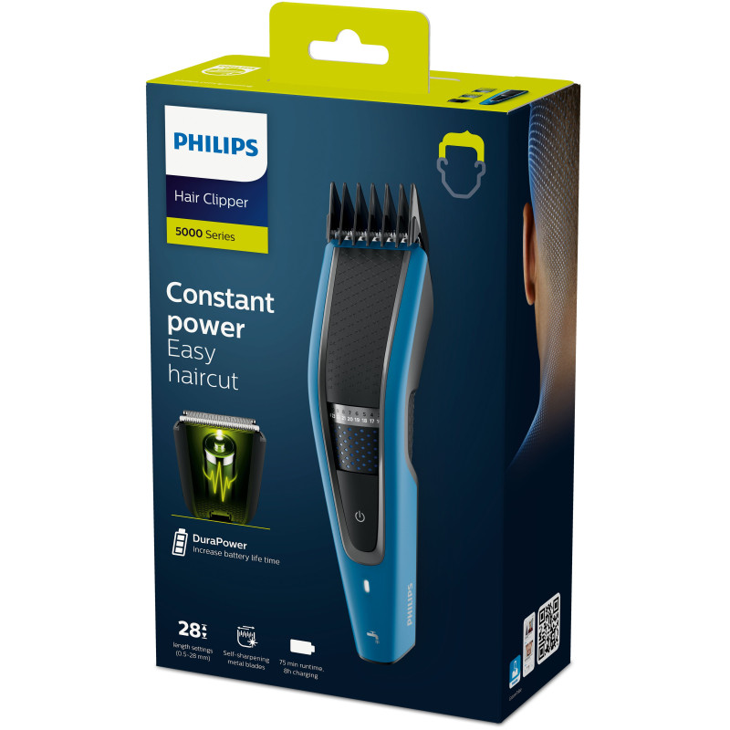 Produktbild för Philips 5000 series Hairclipper series 5000 HC5612/15 Tvättbar hårklippare