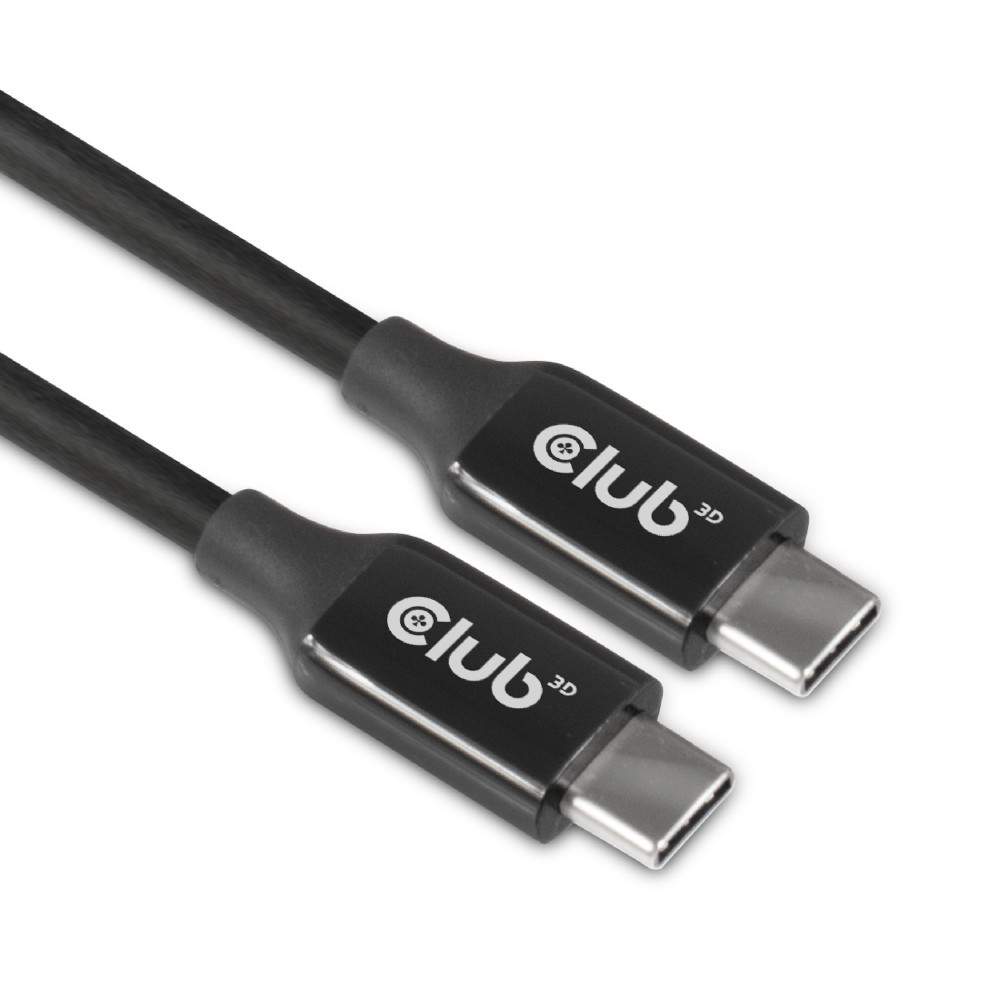 Produktbild för CLUB3D CAC-1535 USB-kablar 5 m USB 3.2 Gen 2 (3.1 Gen 2) USB C Svart