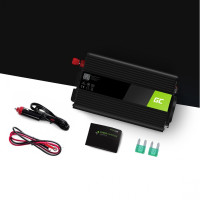 Miniatyr av produktbild för Green Cell INV01DE eladaptrar Automatisk 300 W Svart